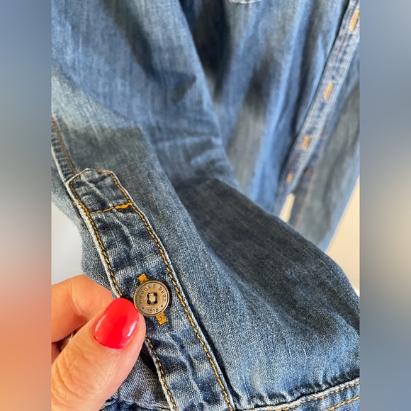 BROOKS BROTHERS denim shirt - Picture 3 of 8